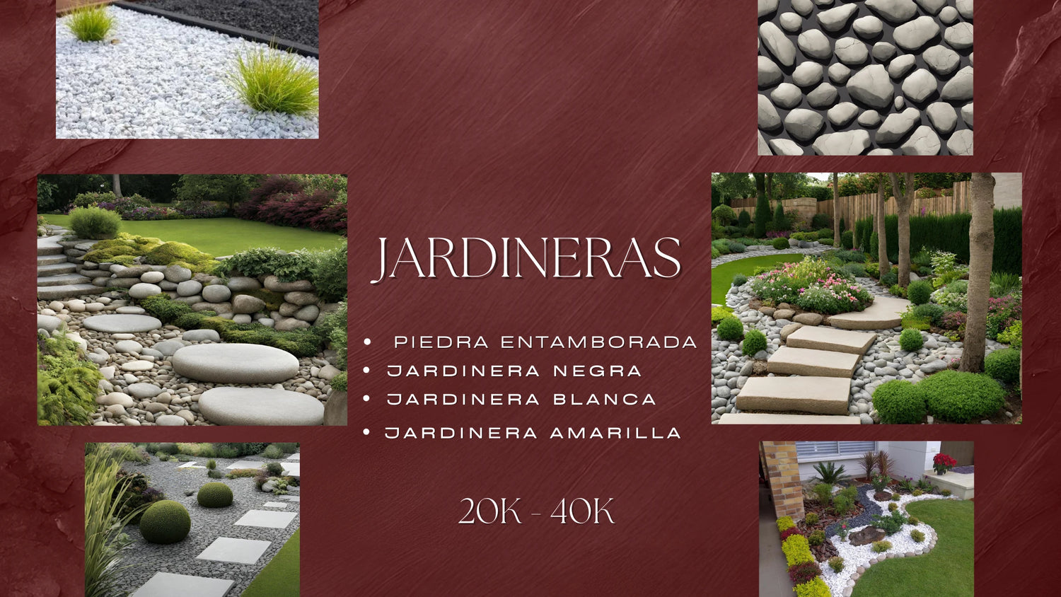 Piedras Jardineras